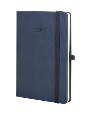 AGENDA ANUAL FINOCAM TEXTURA S/V HORIZONTAL 2025 AZUL