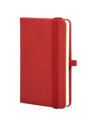 AGENDA ANUAL FINOCAM TEXTURA S/V HORIZONTAL 2025ROJO